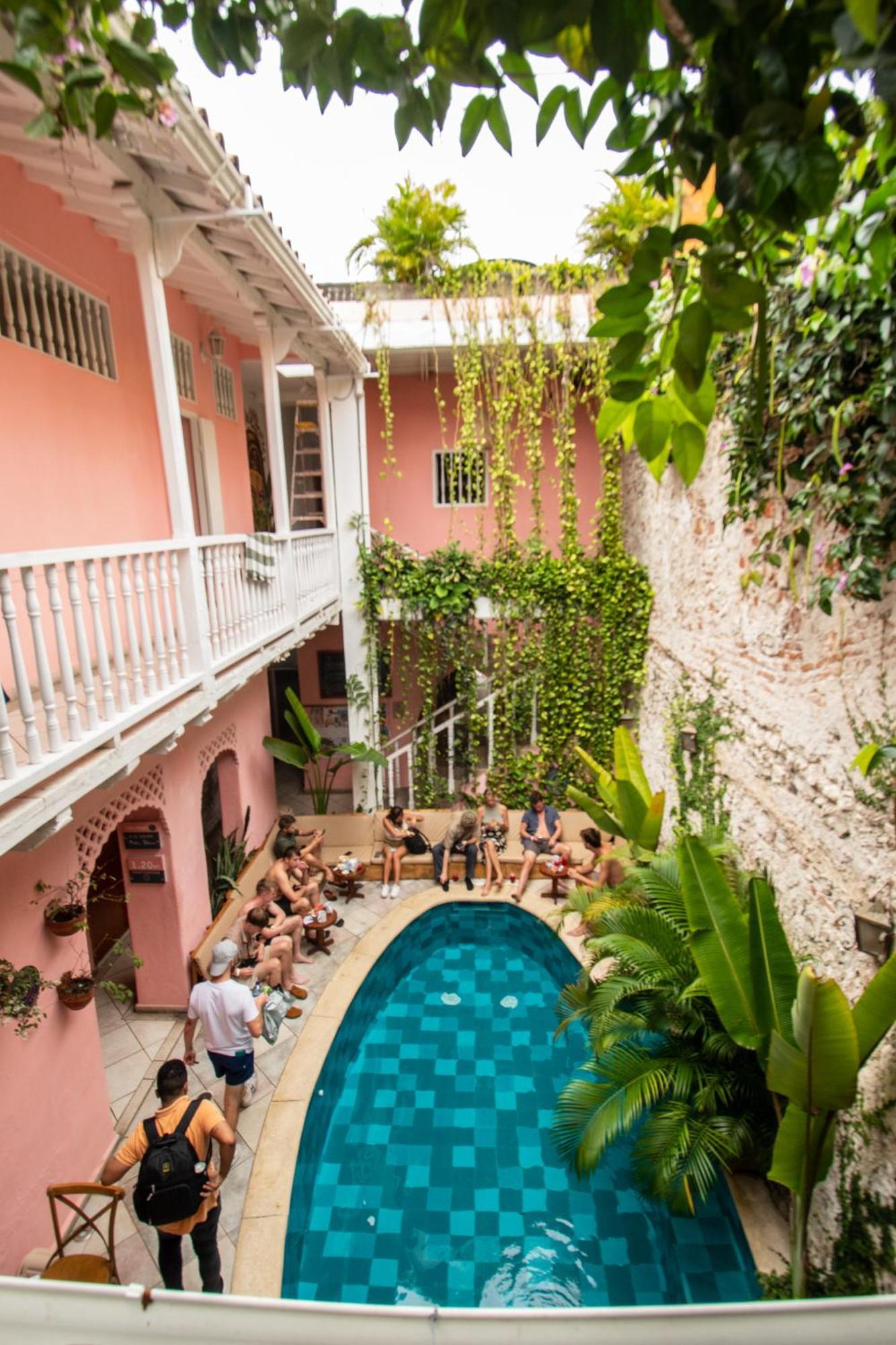 Casa Zahri Boutique Hostel Cartagena المظهر الخارجي الصورة